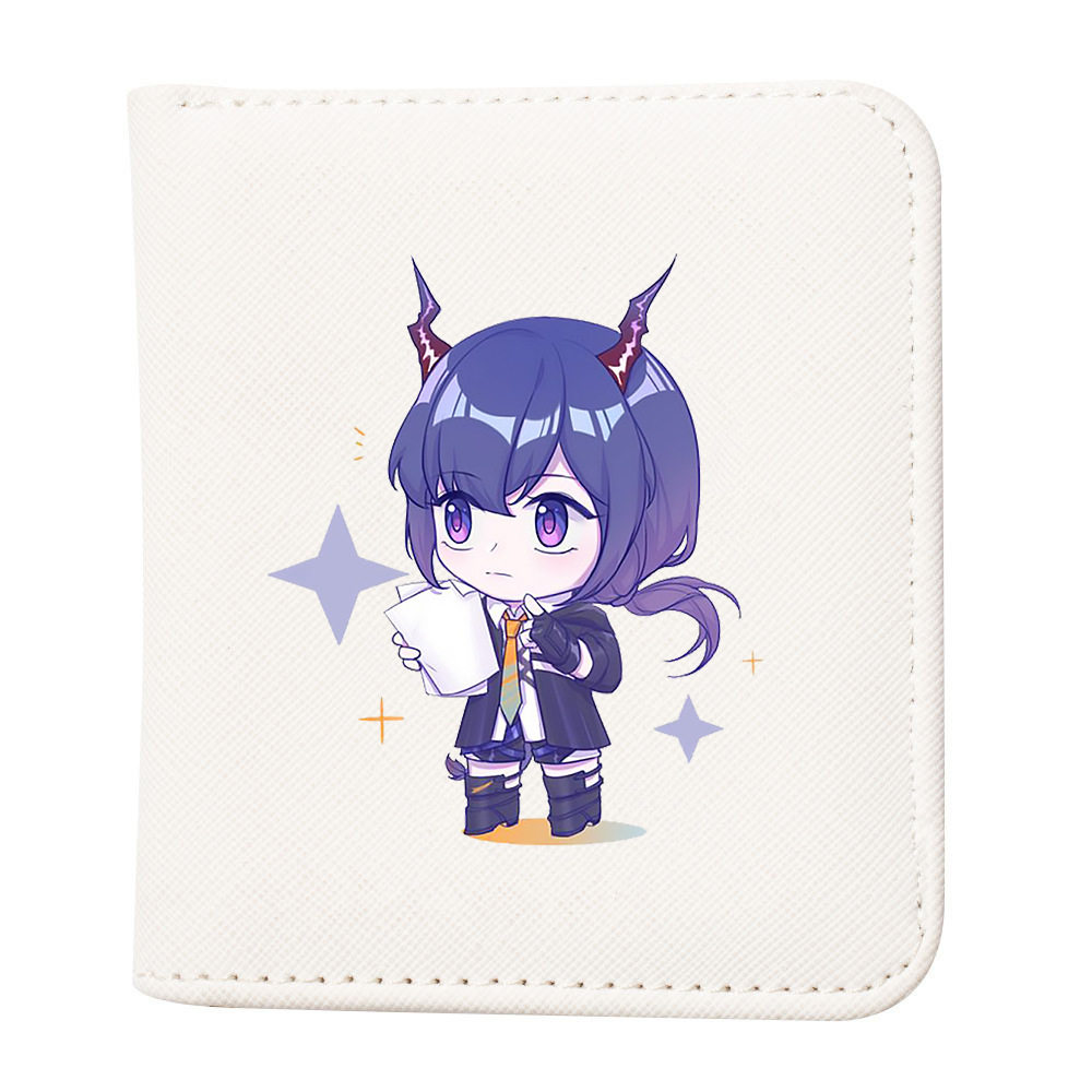Arknights 明日方舟钱包卡通可爱多卡位钱夹韩版时尚彩色女包