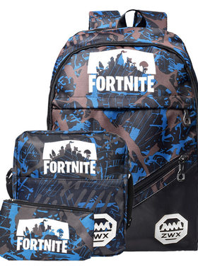 游戏堡垒之夜Fortnite书包USB可充电男式双肩背包手拿包斜挎包