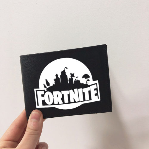 堡垒之夜Fortnite钱包游戏周边卡通钱夹男式短款钱包折叠皮夹卡包