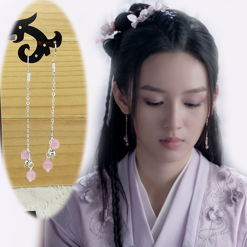 古装汉服耳饰顾湘同款山河令古风