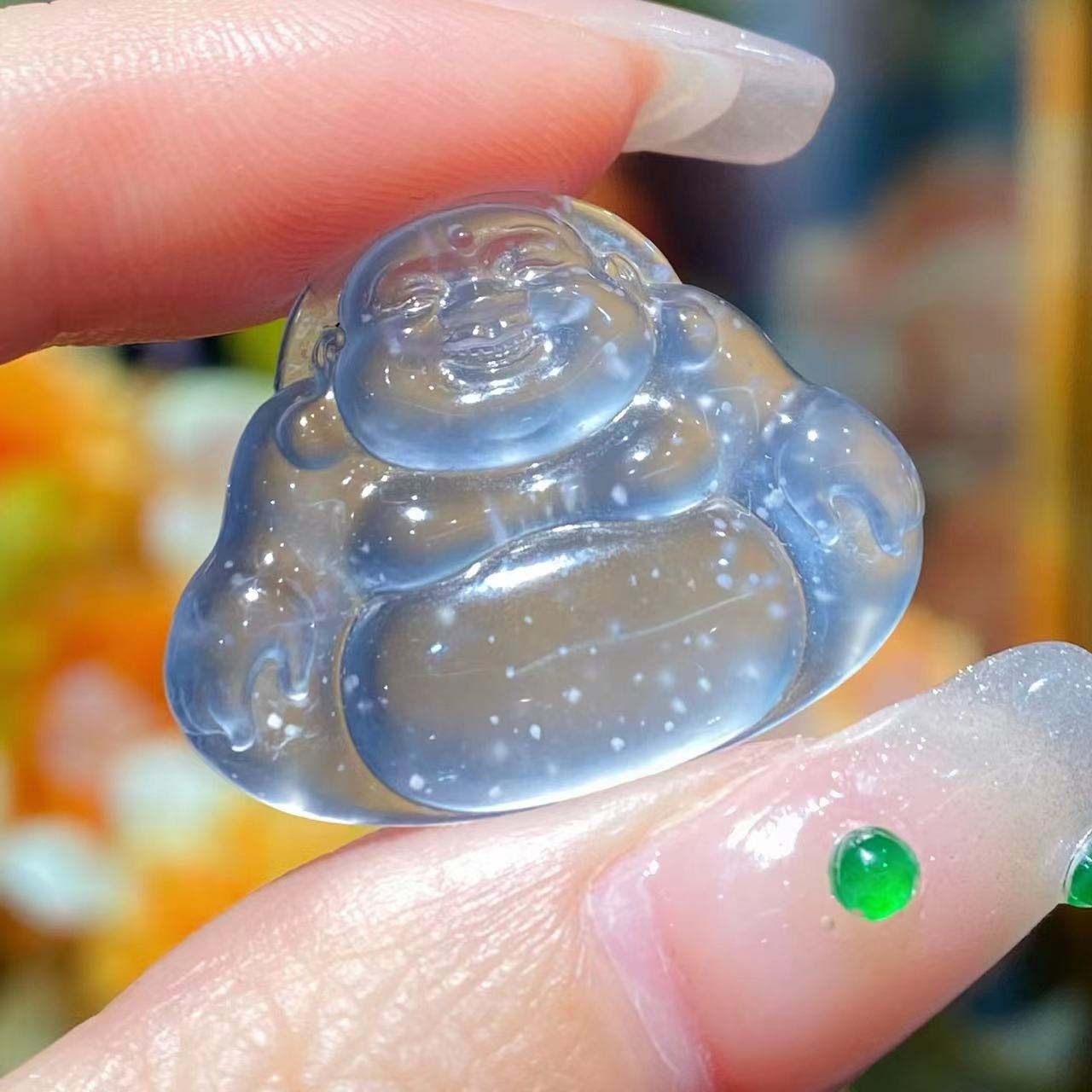 VISING珠宝天然A货翡翠佛公,珠宝/钻石/翡翠,颈饰,淘宝优惠券,粉丝福利购,淘宝优惠卷