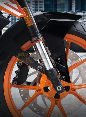 适用于KTM DUKE390 杜克390摩托车前挡泥板 前沙板挡泥瓦注塑外