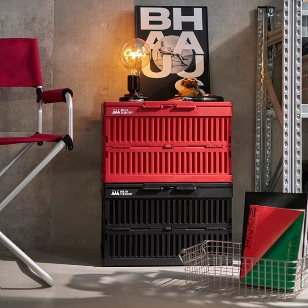 后备箱收纳箱可折叠大容量储物箱