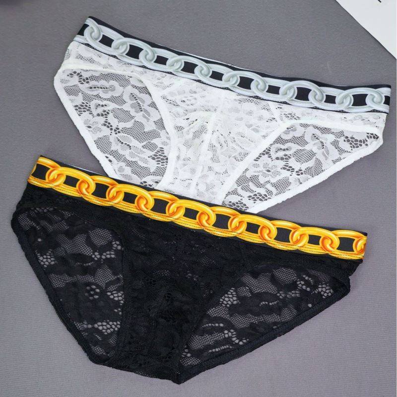 全明透性感蕾丝三角裤男士时尚3D印花链条腰带内裤诱惑透视男内裤,女士内衣/男士内衣/家居服,男三角内裤,淘宝优惠券,粉丝福利购,淘宝优惠卷