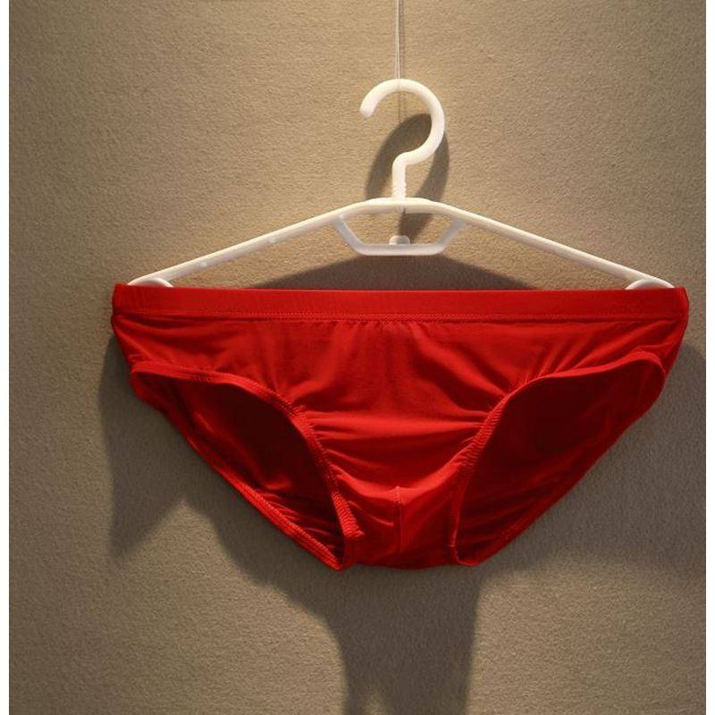 男士内裤冰丝三角裤不透明U凸外贸内裤三角内裤红色本命年,女士内衣/男士内衣/家居服,男三角内裤,淘宝优惠券,粉丝福利购,淘宝优惠卷