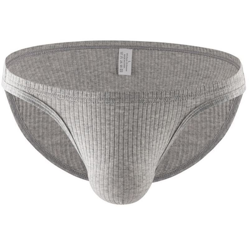 三角裤底裤青年纯棉纯色内裤男