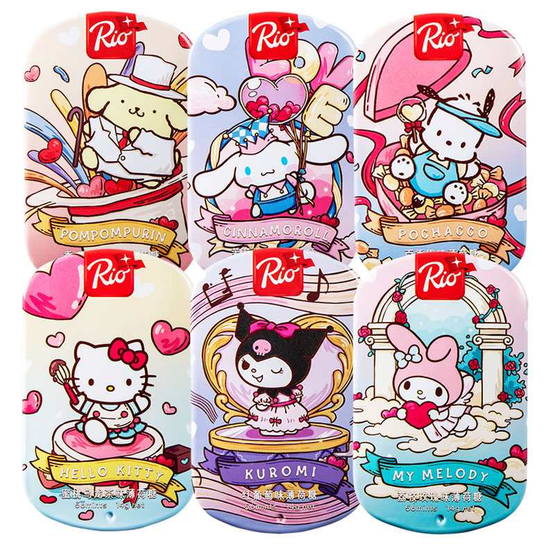 Rio三丽鸥联名无糖薄荷糖