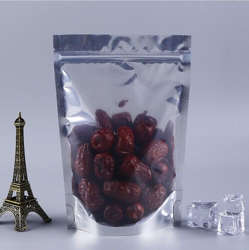 铝箔自封袋自立食品包装 茶叶袋开窗牛皮纸袋密封袋定制现货包邮