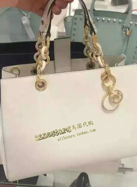 美国MK Michael Kors Cynthia斜挎手提玳瑁戴妃包 中/小 上海现货