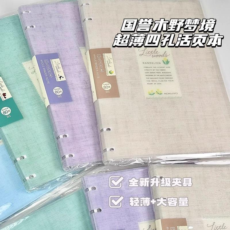 记事日记四孔B5活页本图片