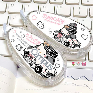 KOKUYO日本国誉修正带凯蒂猫DIY限定高颜值可换替芯涂改带改字带