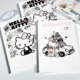 日本国誉笔记本HelloKitty凯蒂猫限定高颜值横线可爱学生b5记事本