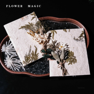 结婚誓言卡婚礼新娘新郎卡片手写森系小清新致辞本法式 宣言誓词本