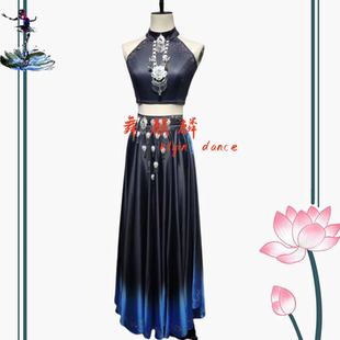 第十三届桃李杯张心妍《傣族组合》同款花腰傣演出服艺考服定制女