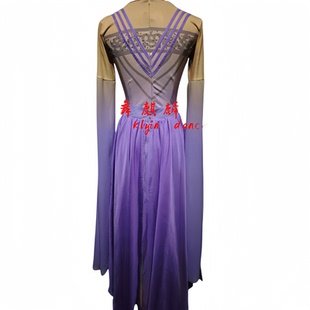 古典舞演出服女飘逸中国风2025新款汉唐如梦令汉服艺考舞蹈服装仙