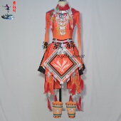 同款 丹凤朝阳 艺考定制演出服女独舞表演服舞台服 苗族舞蹈 新款