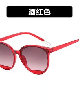 绿色太阳镜女个性网红猫眼眼镜