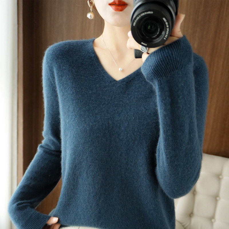 羊毛衫女2023新款秋冬薄款