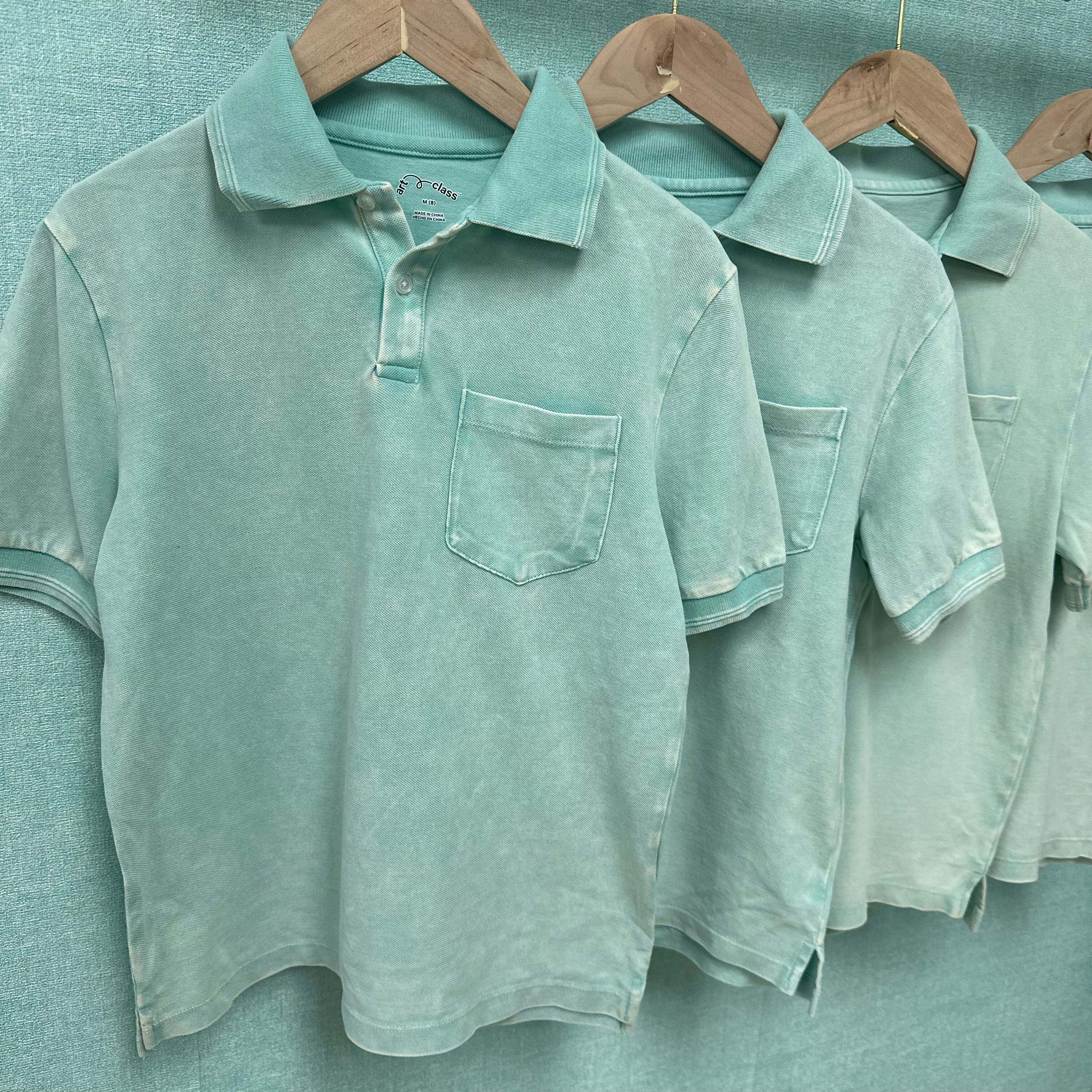 外贸瑕疵处理中大童Polo衫男童夏季短袖T恤珠地棉宽松休闲翻领衫