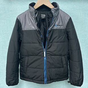 外贸原单童装儿童冬季棉衣加厚防风连帽大衣棉服男童特厚中长棉袄