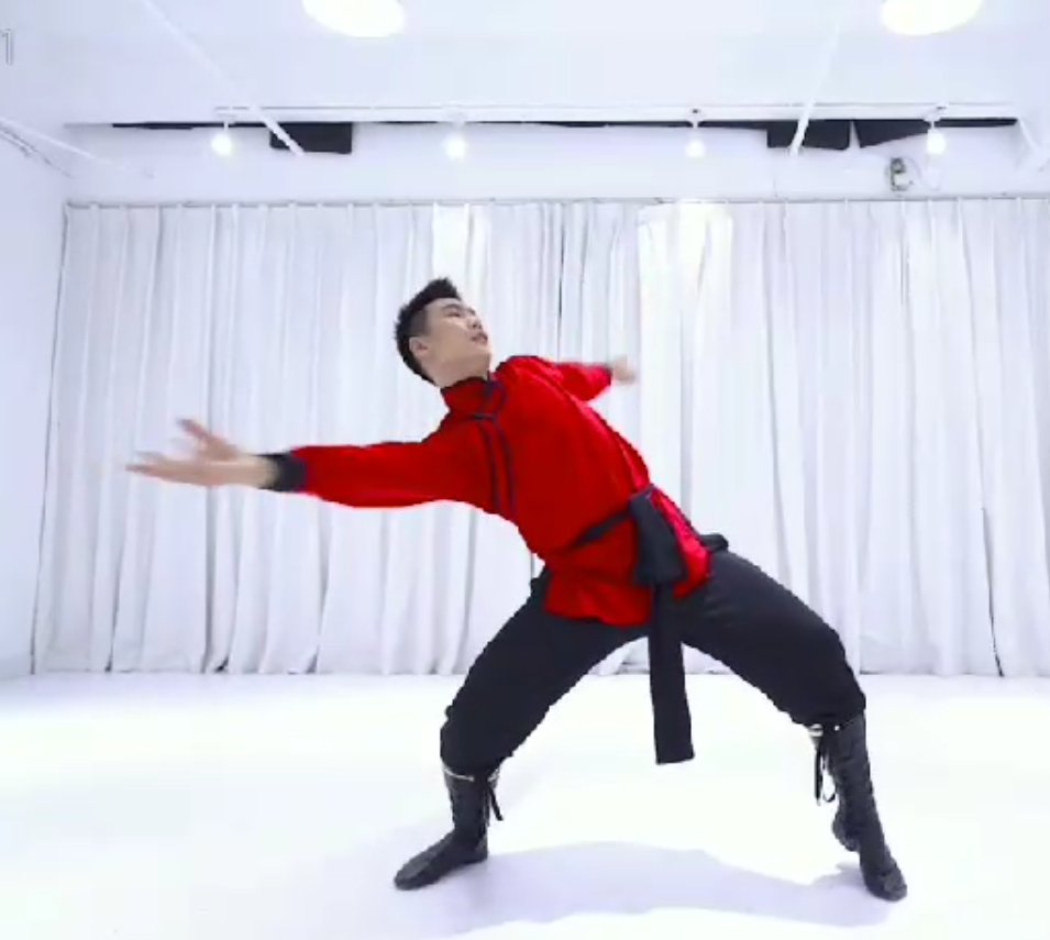 蒙古服装男少数民族服饰蒙古族舞