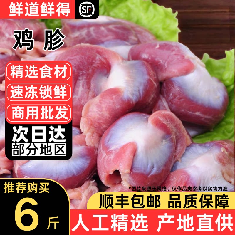 鸡胗新鲜冷冻鸡肫鸡肾鸡杂无冰无肚商用半成品烧烤炒菜生鲜食材料
