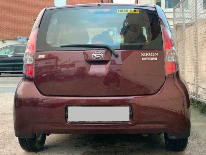 适用大发SIRION后雨刷片汽车刮雨器水拨胶条后窗雨刮摇臂盖子总成