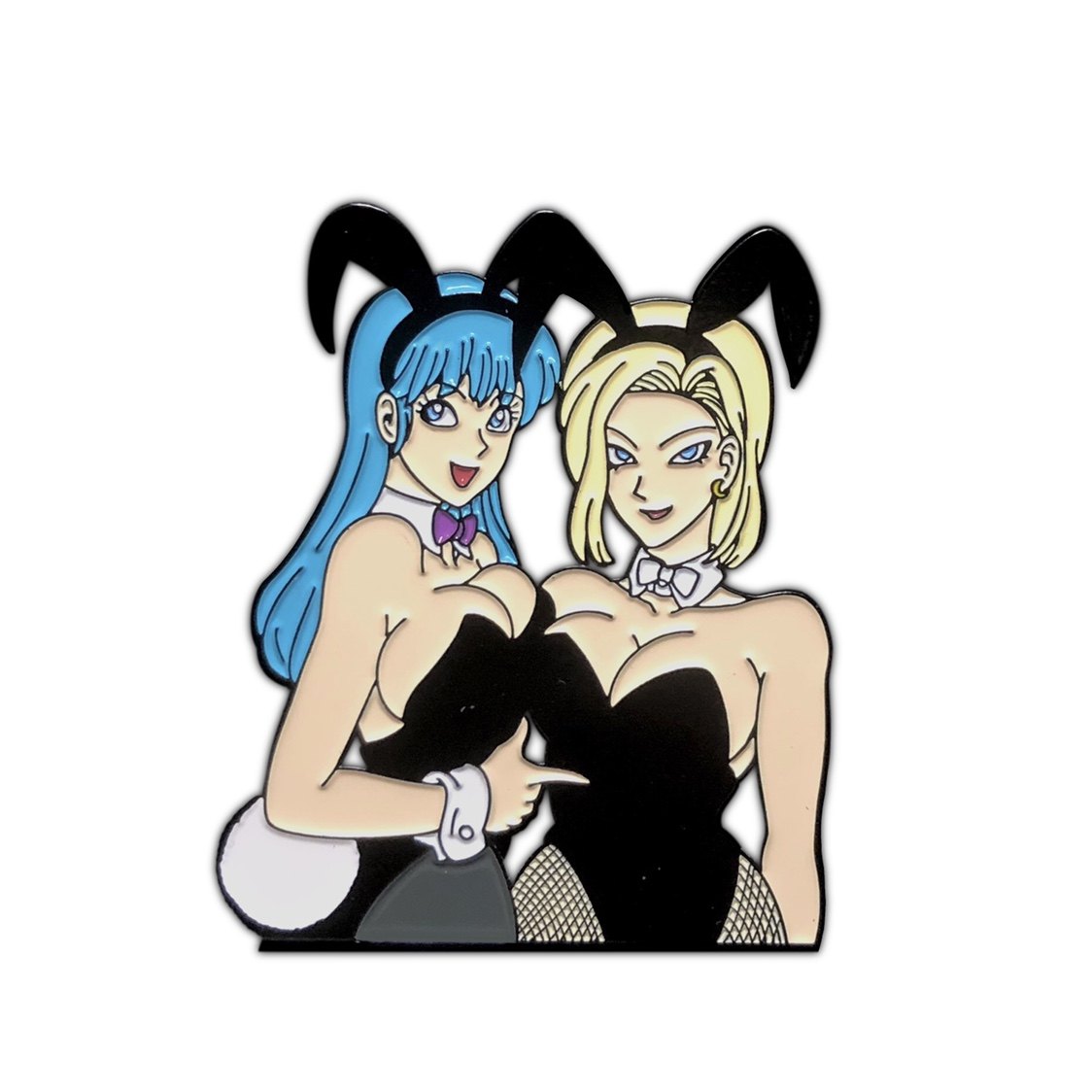 vapour 人造人18号 布尔玛 七龙珠金属徽章胸针定制