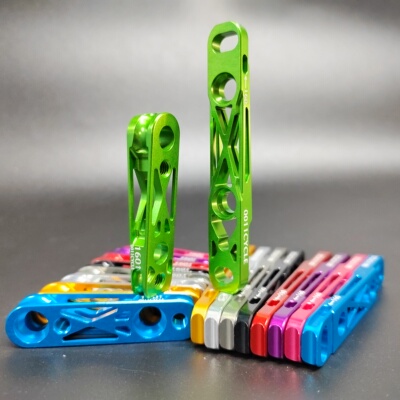 加强筋｜0011cycle超轻刹车座公路车夹器转换座7075铝合金14g/对