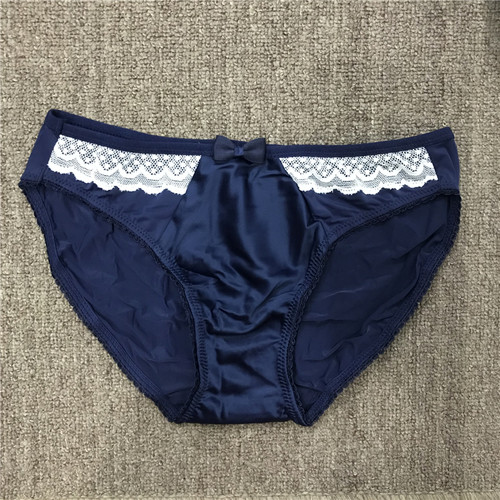 甜美风蝴蝶结三角内裤