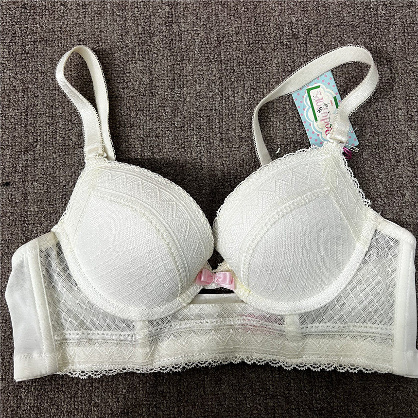 衣恋body pops象牙白s44镂空精致设计舒适有钢圈文胸bcbr712b11