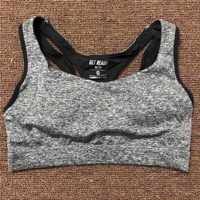 运动款舒适时尚黑灰两色文胸