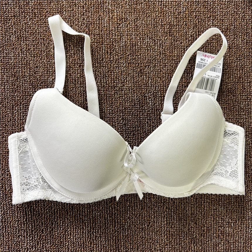 衣恋旗下body pops 黑白两色绑带春夏性感女士文胸 bcbe863tb1