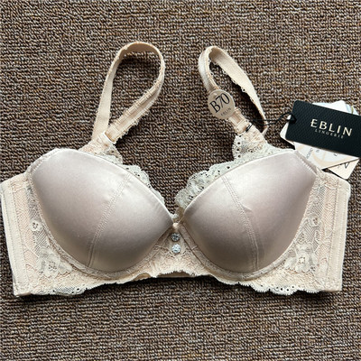 金色甜美蕾丝缎面上托聚拢女性