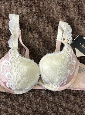衣恋旗下EBLIN 精美刺绣宫廷风聚拢性感女士文胸ECBR889051