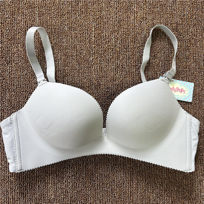 衣恋旗下body pops 两色无钢圈无痕舒适上薄下厚女士文胸br863t41