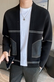 高质量男士针织衫开衫外套韩版潮流修身休闲时尚毛衣MY5-P95，男装针织衫/毛衣，电商C308
