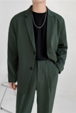 春夏款轻熟风英伦纯色西服阔版宽松休闲小西装X16-P150，男装西服套装，电商C308