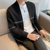 高质量男士针织衫开衫外套韩版潮流修身休闲时尚毛衣MY5-P95，男装针织衫/毛衣，电商C308