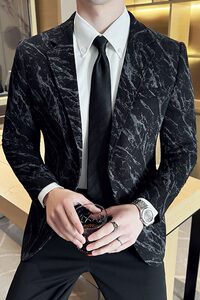 英伦韩版修身男士休闲灯芯绒西服加厚外套X945-P155图片