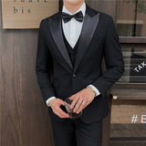新郎西服婚礼伴郎服塔士多礼服男士高级感西装外套X914-P135，男装西服，电商C308