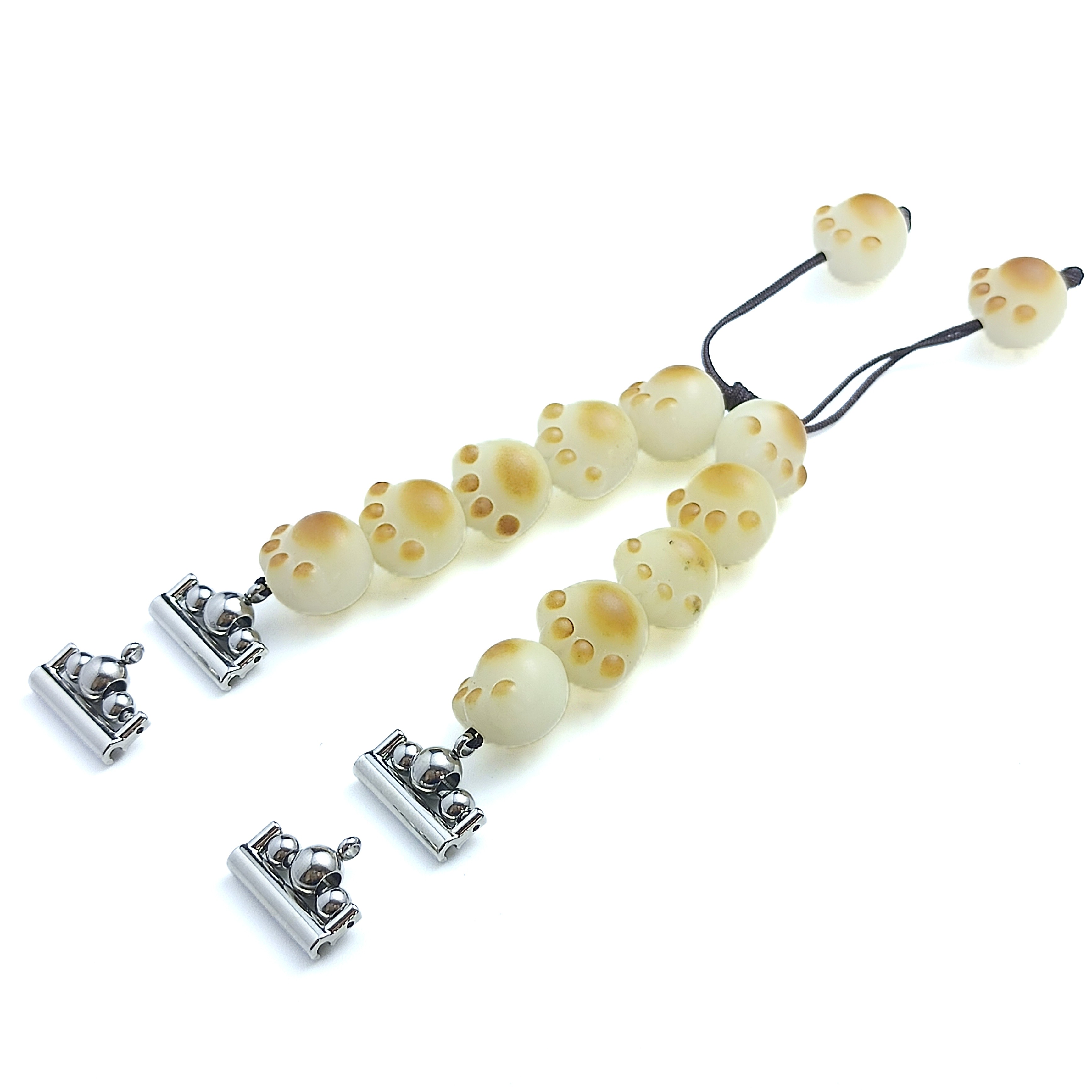 适用KeepB5表带连接器DIY手表带编绳手环keep B4手工串珠