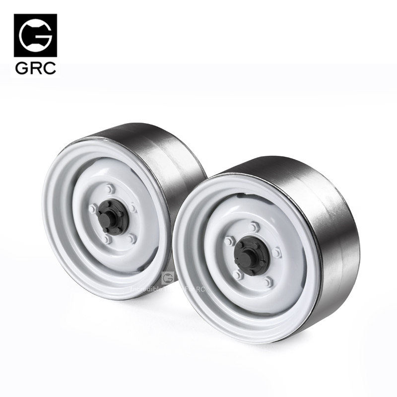 GRC 1.9寸金属轮毂2代 1/10攀爬车仿真复古轮毂 TRX4 SCX10 RC4WD