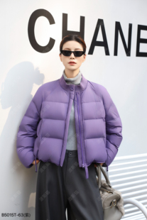 波斯猫B5015Y63冬新2025时髦洋气90白鸭绒羽绒短外套 连锁实体