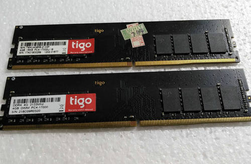 金泰克tigo 磐虎 DDR4 2133 4G PC4-17000 DIMM台式机内存
