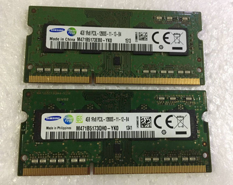 三星 DDR3L 1600 4G 1R*8 PC3L-12800S 低压笔记本内存