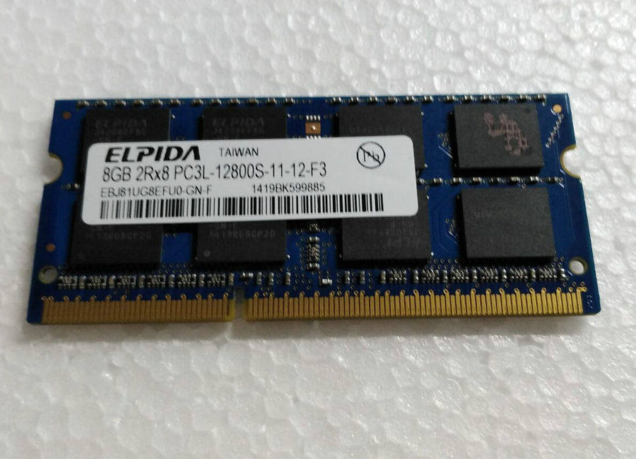 尔必达 DDR3L 1600 8G PC3L-12800S 笔记本内存 低电压版