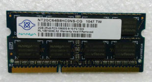 1333 10600S 笔记本内存 PC3 DDR3 Nanya 南亚