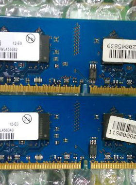 尔必达 DDR2 800 2G 2R*8 PC2-6400U 台式机内存