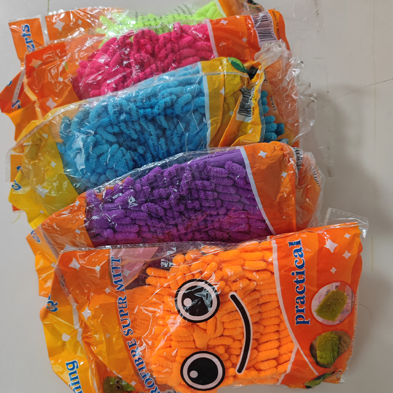 汽车清洁手套洗车专用抹布手套洗车神器多功能清洁手套